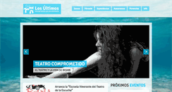 Desktop Screenshot of losultimosteatro.com